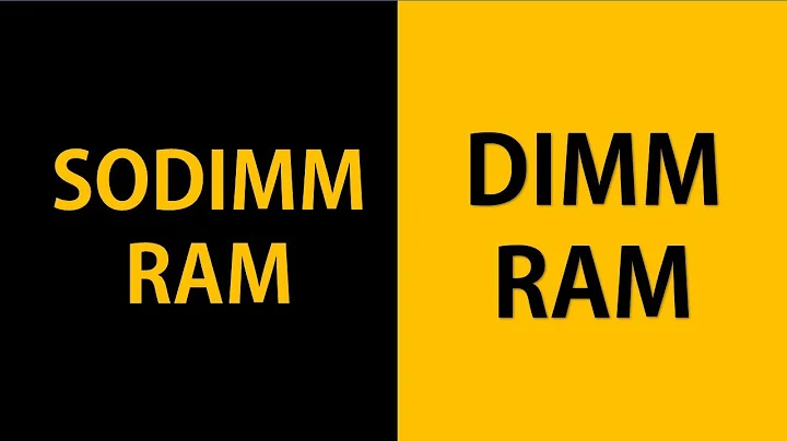 SODIMM RAM Vs DIMM RAM - DayDayNews