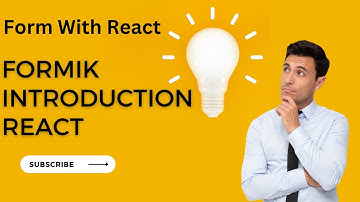 Formik React Introduction - In Simple Way