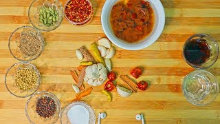 تبزيرة (بزار) الشواء العماني - خلطة الشوا الأصلية || Omani Shiwa Spice mix