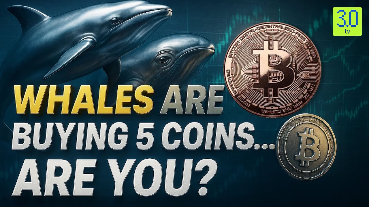 Whales are buying 5 Coins...Are You? | Web 3 | 3.0 TV