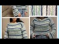 Easy crochet top - Beginner Level Quick to complete⚡️🧶4 types of stitches #crochettop #easypatterns