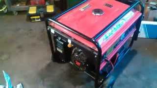 6500w generator pull starting