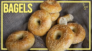 Cómo hacer BAGELS 🥯RECETA de BAGELS CASEROS, fáciles y con TRUCOS!!