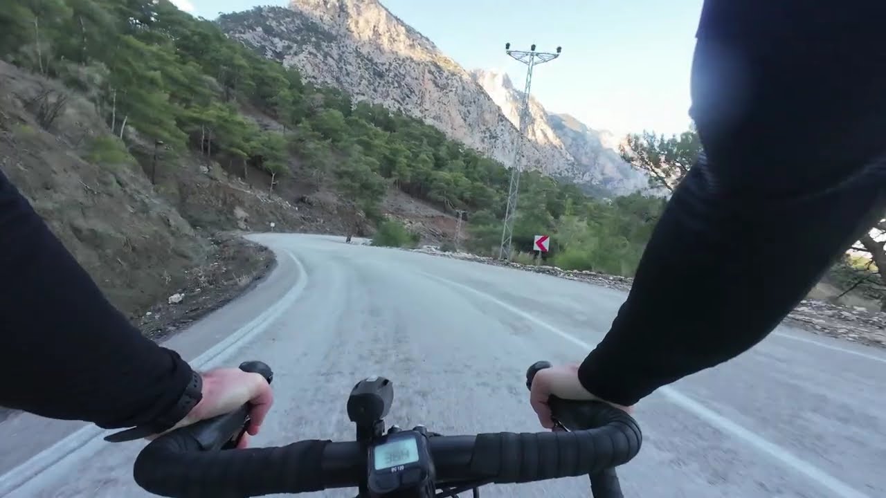 Bisikletle Antalya:Yarbaşçandır İnişi