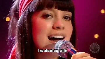 Lily Allen - Smile | LIVE FULL HD (with lyrics)