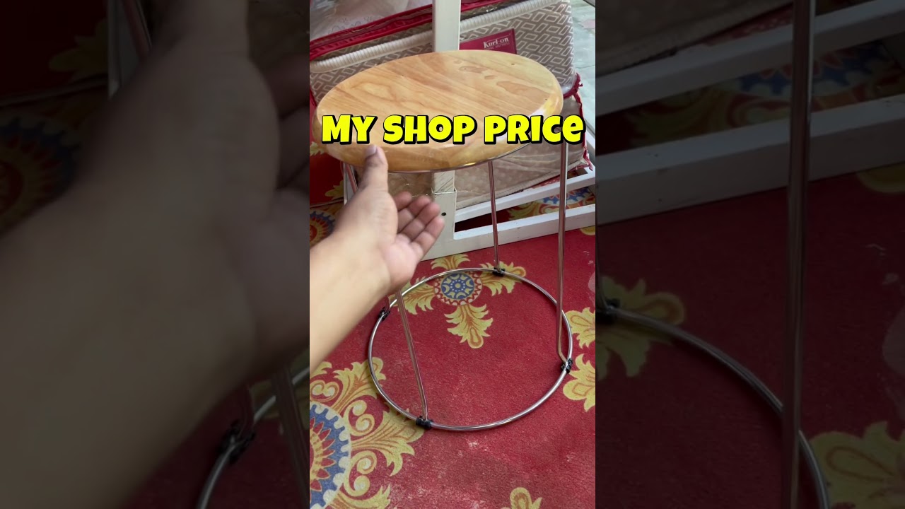 Wooden Top Stool Only 500 