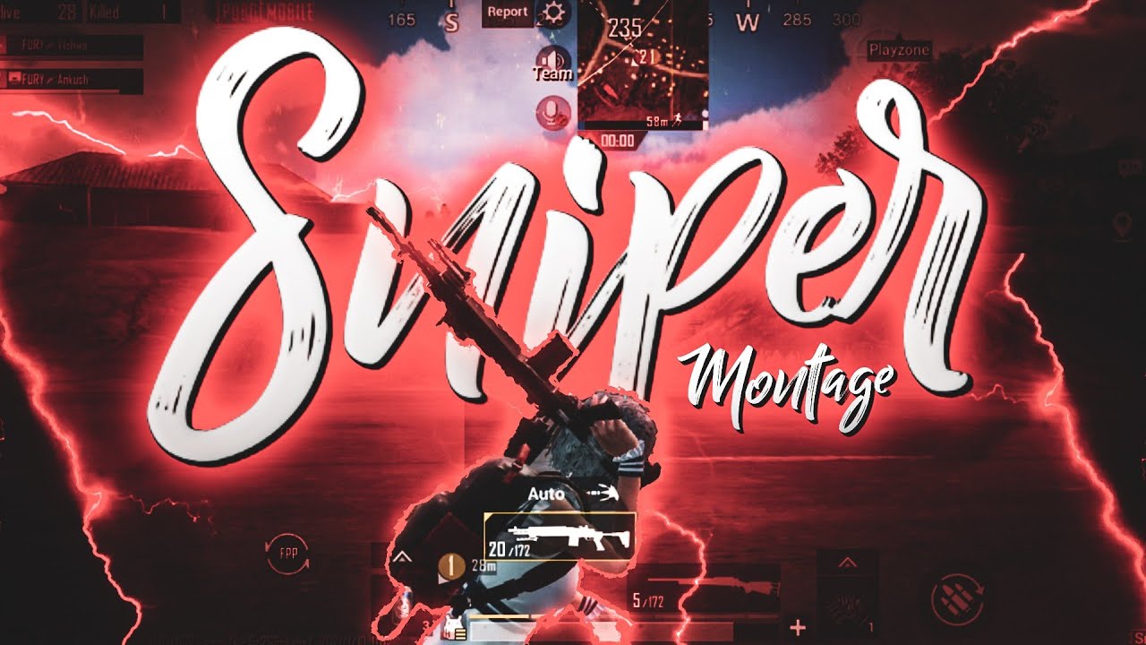Only Sniper Montage || Pubg Montage || Xolo Graphics