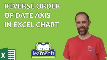 Reverse date order axis in Excel Graph