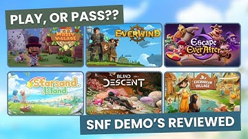 We Played 26 Demos for Steam Next Fest... but were they GOOD?