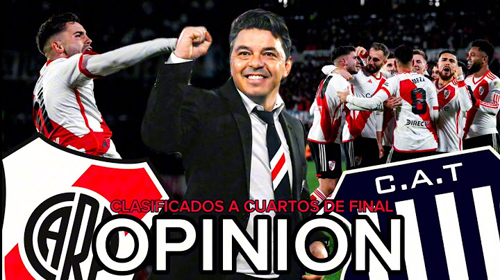 Mi opinión de river 2-1 talleres en los octavos de final de la libertadores.