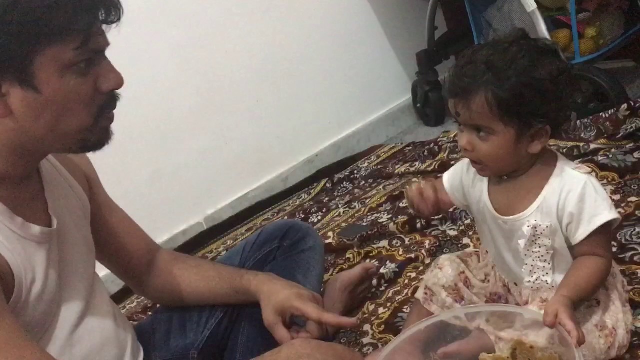 baby arguing with dad - YouTube