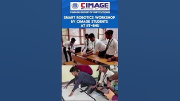 Smart Robotics Workshop By CIMAGE Students at IIT-BHU | #cimagecollege #robotics # trending