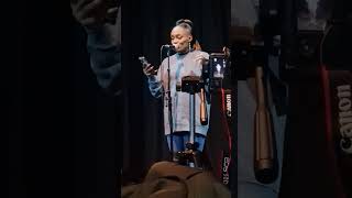 Jada Kiss performing spoken word part 2 at MTAM Group #birmingham #spokenword #jadakiss