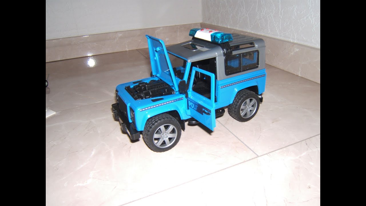 Bruder Polizei Land Rover