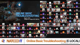 #NATCCOIT Online Basic Troubleshooting  (LOCAL EDITION) PART 2 OF 3