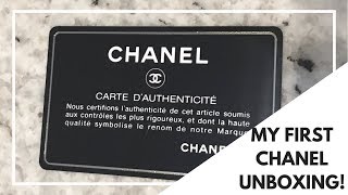 FIRST CHANEL UNBOXING!!
