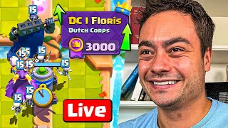 Live Pushen tot Nieuw Record op Clash Royale!!