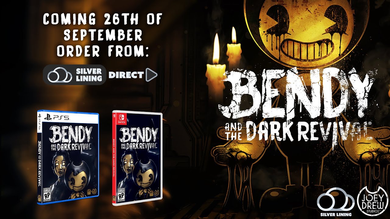 O Pesadelo Começa em 11 de Julho: Bendy and the Dark Revival Chega em Versão Digital para Consoles!