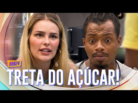 TRETA DO AÇÚCAR! YASMIN BRUNET PERDE A PACIÊNCIA COM LUIGI E PITEL SE REVOLTA! 💥 | BBB 24