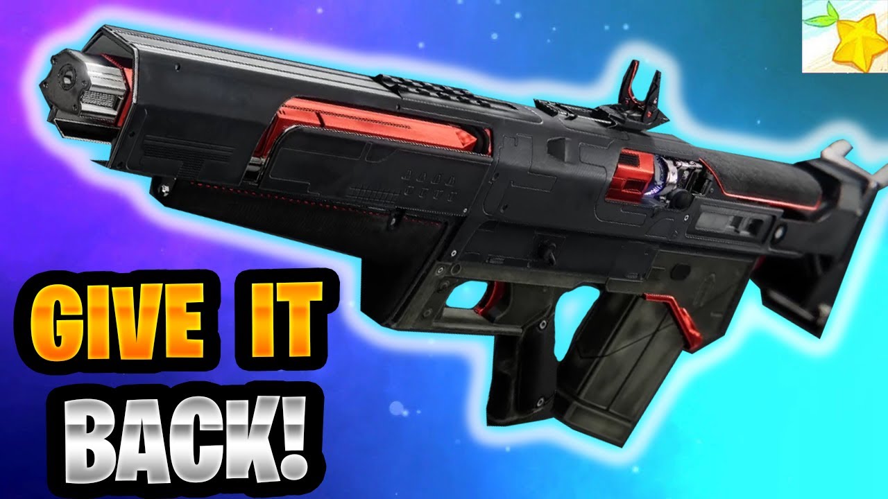 WE HAVE GOT TO GET THESE BLACK ARMORY WEAPONS BACK!!! ESPECIALLY THE