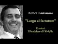 Ettore Bastianini - Largo al factotum - Rossini: Il barbiere di Siviglia LIVE 1962 IT/EN lyrics