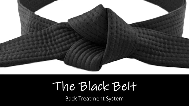 The Black Belt - Back Treatment System