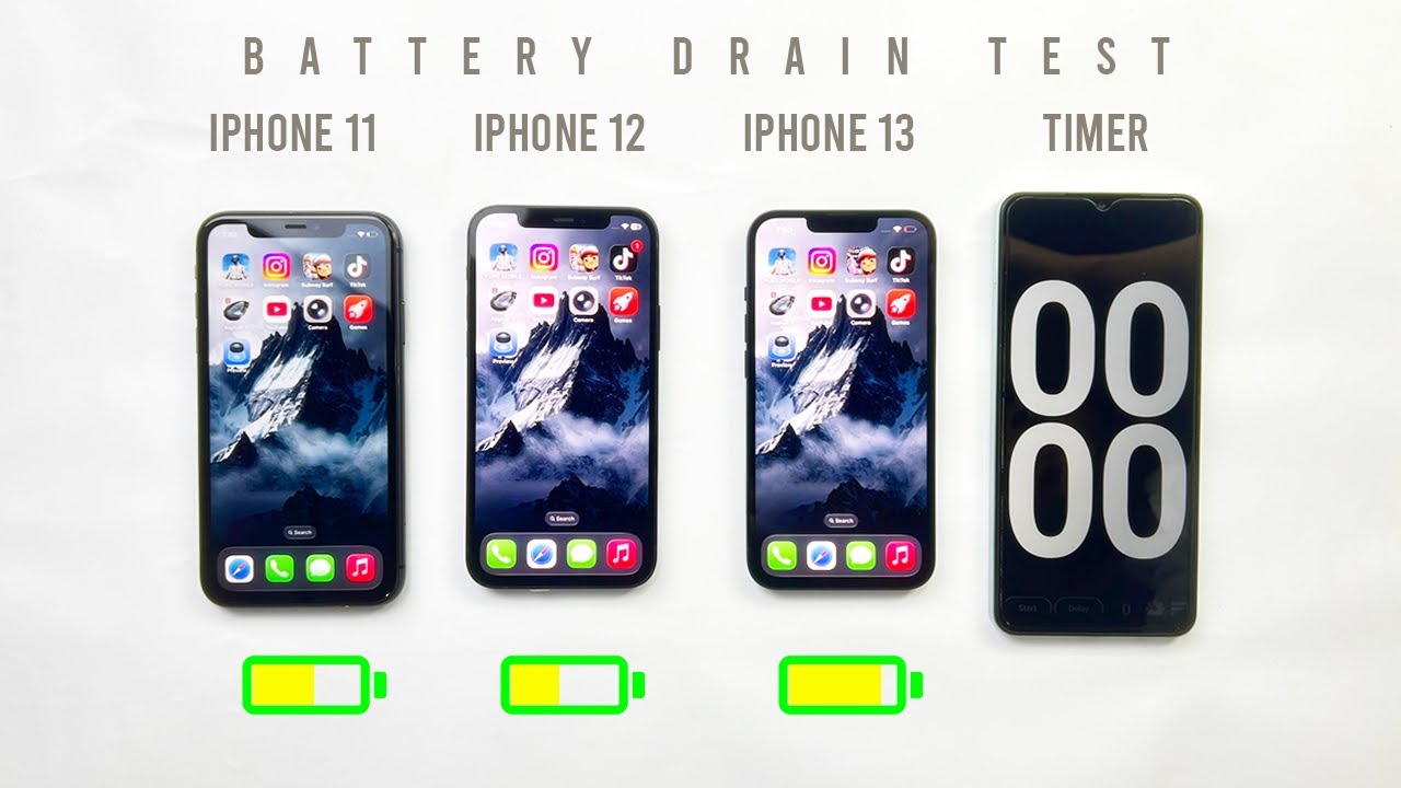 “iPhone 11 iPhone 12 iPhone 13 Battery Drain Test – After iOS 18 Update Results Are Crazy!”