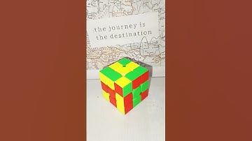 How to make Twisted duck feet cube pattern in rubiks cube #trandingshorts #anandbin  #shortsvideo
