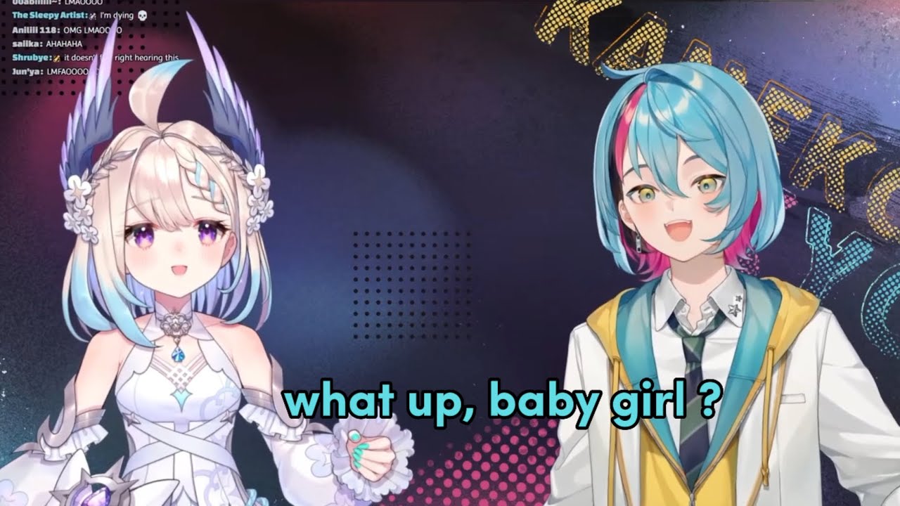 Kyo calls Enna “baby girl” for 15 minutes |【 NIJISANJI EN 】| #KyoKaneko #ILUNA