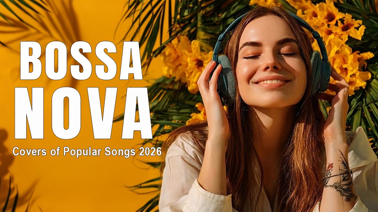 Soft Bossa Nova Popular Song Covers 100 Hits 2026 – Smooth Bossa Nova Songs for Study & Work