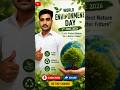 🌏 5 june 2026 , #World Environmental Day🌍. #youtubeshorts #Save Earth Save future🔮.#Naturelife viral