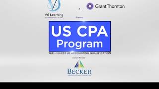 Us Cpa Program Presented By Vg Learning Destination & Grant Thornton India Llp