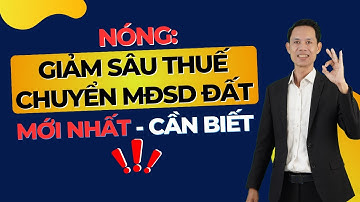 Nóng: Giảm sâu thuế chuyển mục đích sử dụng đất mới nhất bà con cần biết |Hiệp Bất Động Sản Official