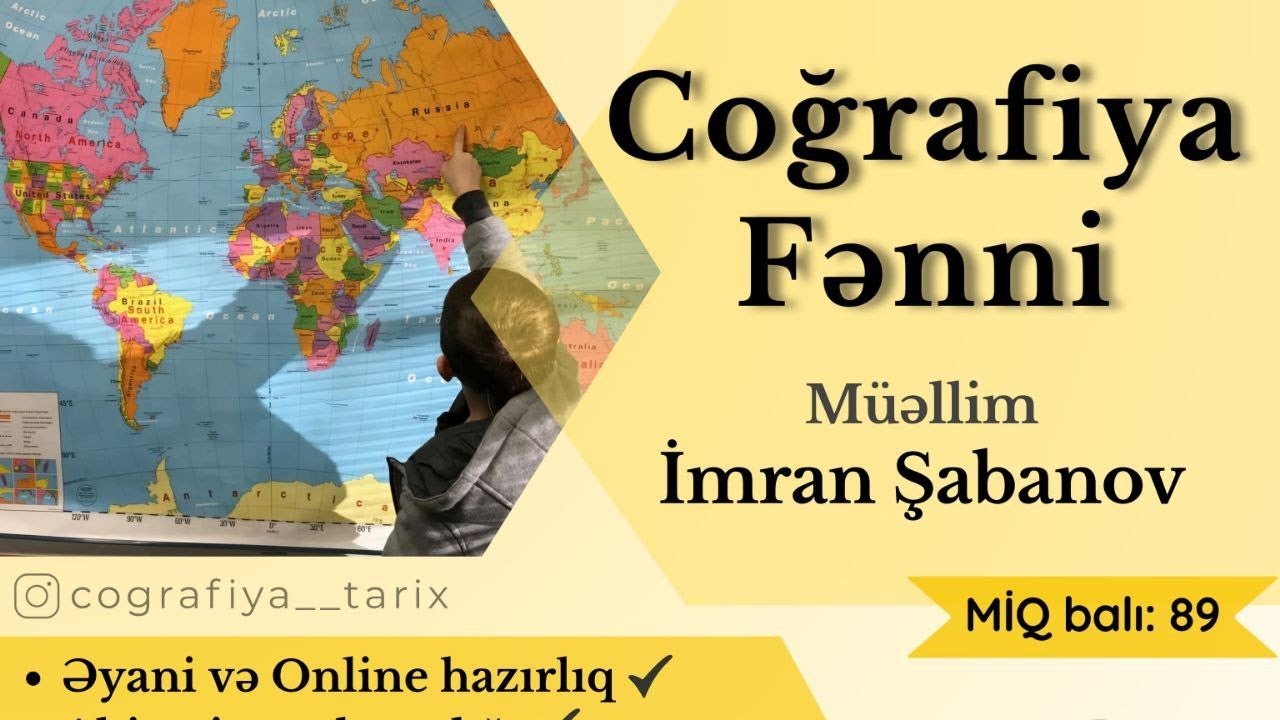 Coğrafiya RFO yarımfinal mərhələsinin suallarının izahı (Yuxarı yaş qrupu).... 28.02.2026
