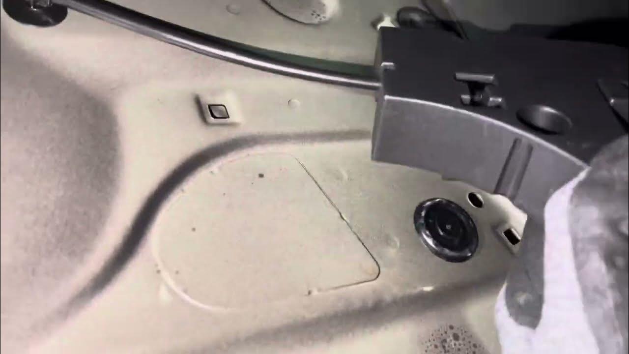How to fix a 2004 BMW 325xi trunk latch, to put back seats down. YouTube