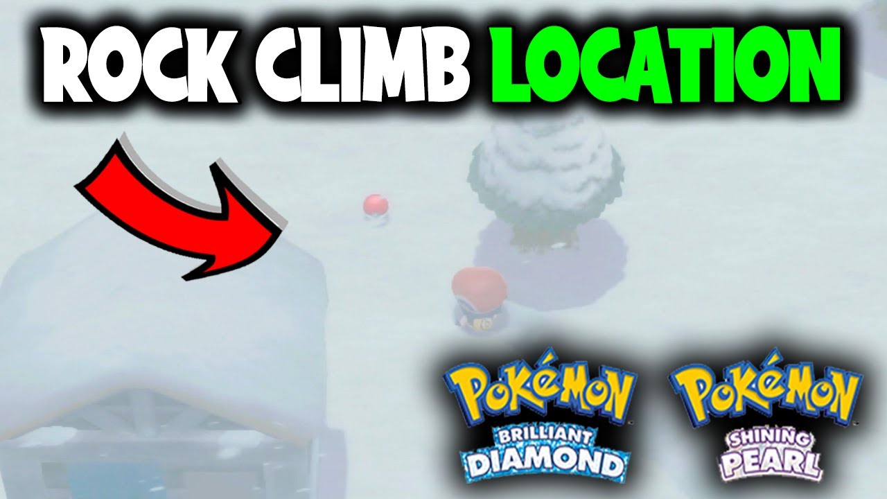 How to get rock climb bdsp