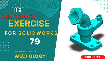 SolidWorks Exercise-79 |SolidWorks Tutorial-79 |SolidWorks Tutorial for Ultimate Beginner