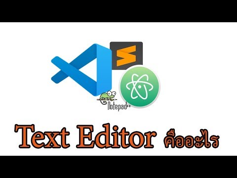Text Editor คืออะไร