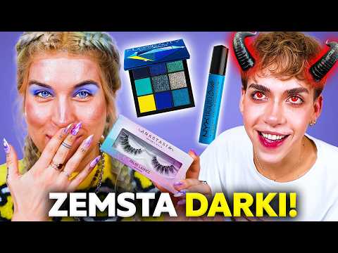 ♦ ZEMSTA DARKA! 😱 MUSZĘ SIĘ TYM POMALOWAĆ! Darius Rose wybiera mi kosmetyki-Agnieszka Grzelak Beauty