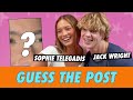 Jack wright vs sophie telegadis  guess the post