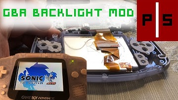 Game Boy Advance AGS-101 Backlight Mod | Easy to Follow Instructions | 4K
