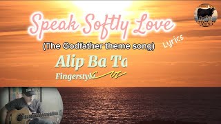 Speak Softly Love (The Godfather theme song) - Alipbata fingerstyle cover #alip_ba_ta #thegodfather