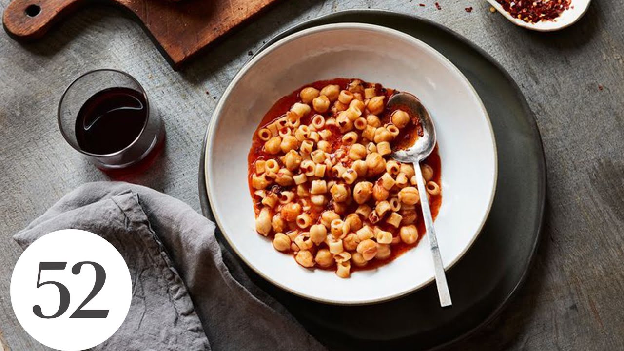 Victoria Granof’s Pasta Con Ceci Genius Recipes YouTube