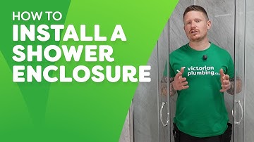 How to Install a Shower Enclosure | 6 Minute DIY!