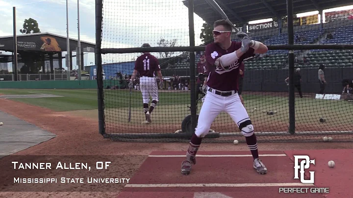 Tanner Allen Prospect Video, OF, Mississippi State...