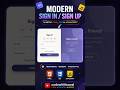 🚀 Finally Created an Amazing Animated Login &amp; Registration Form Using HTML and CSS! 🔥✨ #shortsfeed