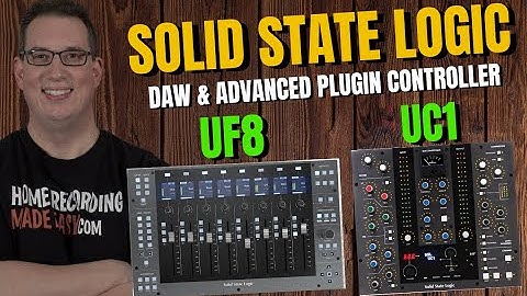 Solid State Logic | SSL | UF8 / UC-1 | DAW Controller | Advanced Plugin Controller | Unboxing