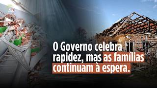O Governo celebra rapidez, mas as famílias continuam à espera