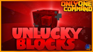 Minecraft: Unlucky Blocks in only one command! (1.8)