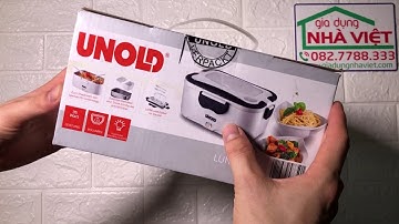Hộp cơm hâm nóng cắm điện UNOLD nhập khẩu Đức 1.5L 35w